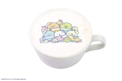 「すみっコぐらし」夢みるしっぽずカフェ　夢みるしっぽずラテ
