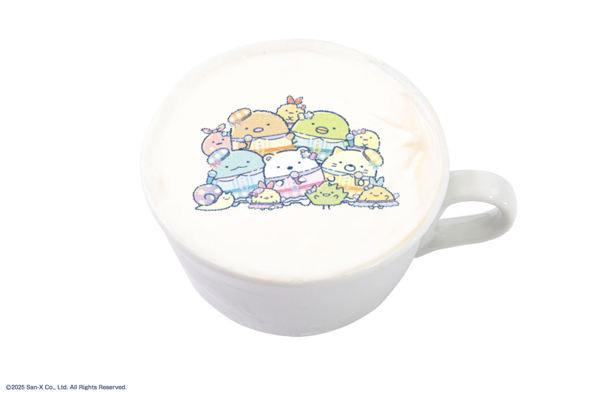 「すみっコぐらし」夢みるしっぽずカフェ　夢みるしっぽずラテ