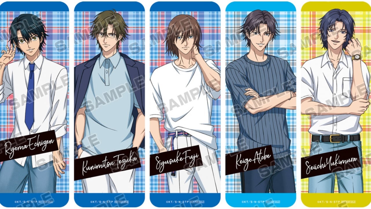 「テニプリ×アニメイト」サマーフェア開催決定！リョーマや不二たちが爽やか私服で登場＆グッズ購入で特典がもらえる