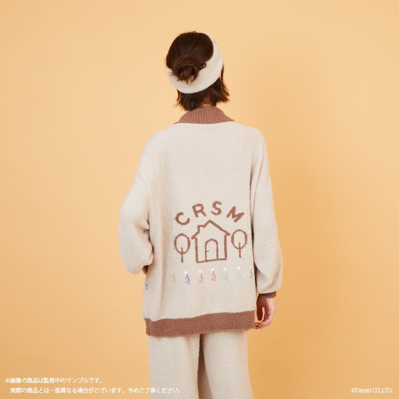「カリスマ×Palude」ジップアップカーディガン