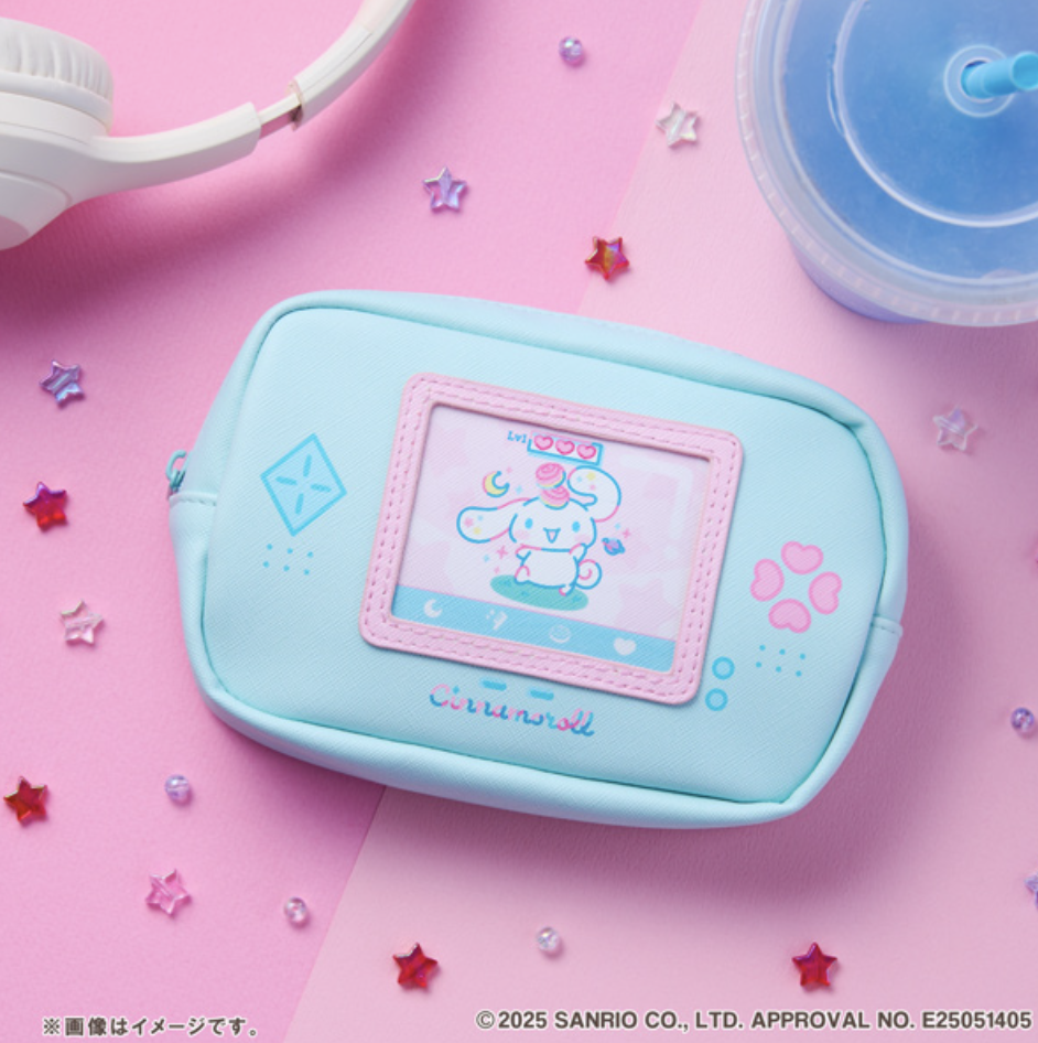 「サンリオ×ファミリーマート」シナモロールの新作グッズが登場!ゲームの世界に夢中な描き下ろしイラストが可愛すぎ
