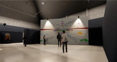 「劇場公開15周年記念 サマーウォーズ展」OZ世界