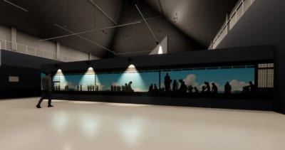 「劇場公開15周年記念 サマーウォーズ展」陣内家の縁側