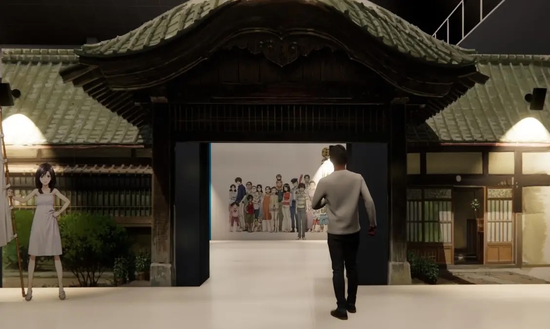 「劇場公開15周年記念 サマーウォーズ展」玄関 イメージ