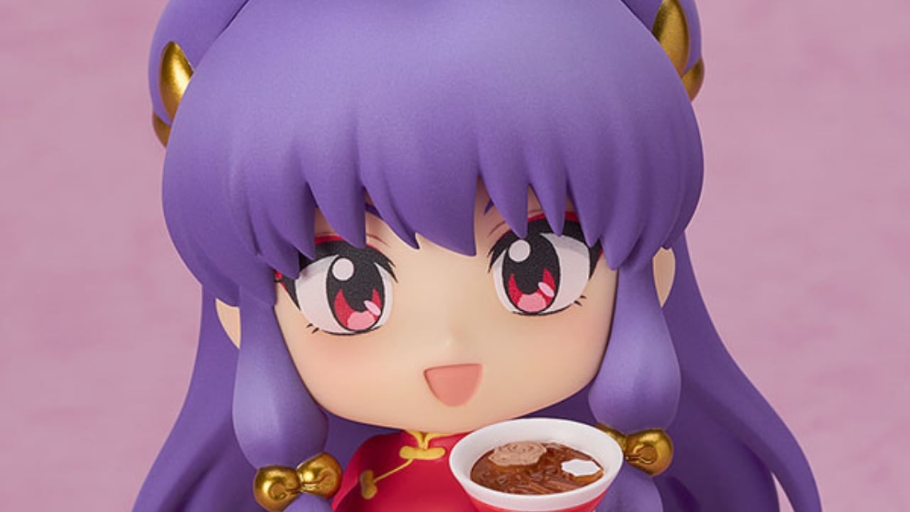 TVアニメ『らんま1/2』シャンプーがねんどろいど化！笑顔などの表情3種・ラーメンパーツが付属