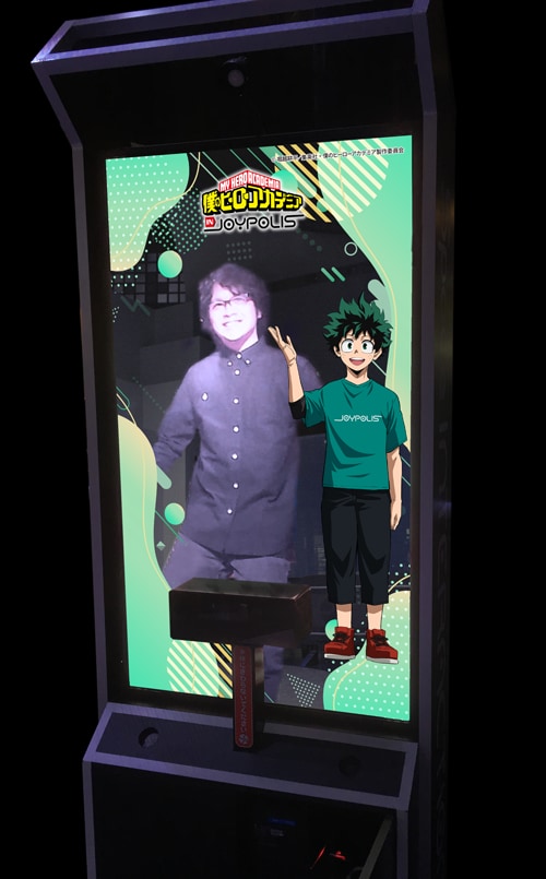 「僕のヒーローアカデミア in JOYPOLIS」デジタルコンテンツ
