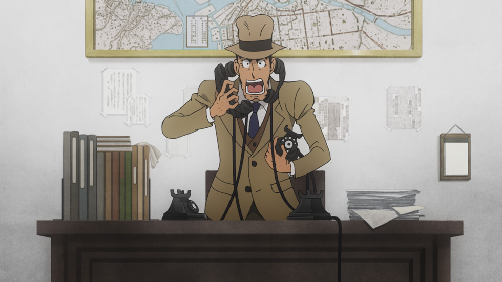 第6位:『ルパン三世』銭形警部(2代目)