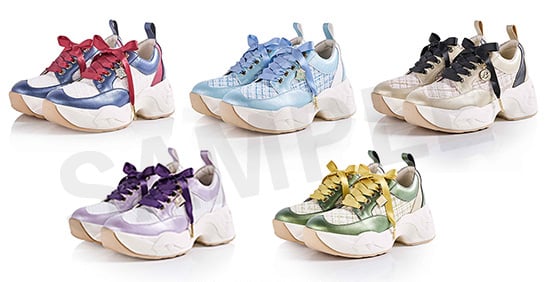 「テニプリ×MAYLA」コラボスニーカーが発売決定！青学・氷帝など5校をイメージした特別デザインに