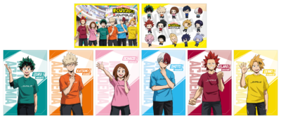 「僕のヒーローアカデミア in JOYPOLIS」グッズ購入特典_トレーディングポストカード