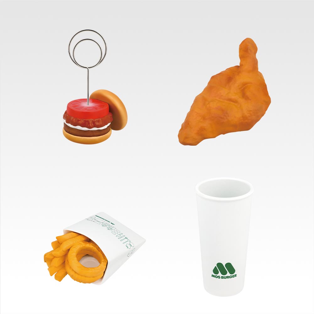 「モスバーガー×一番くじ」第2弾　D賞 サポートフィギュア