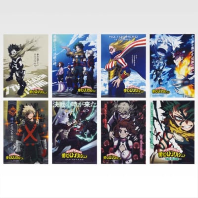 「一番くじ 僕のヒーローアカデミア -幸せの上に-」H賞 クリアポスター