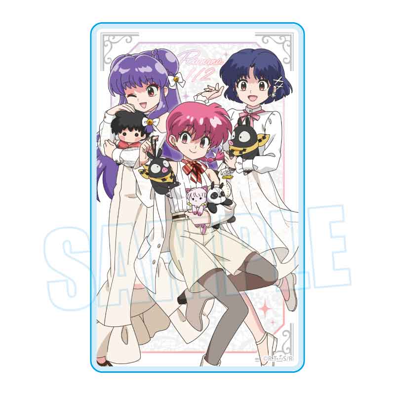 TVアニメ『らんま1/2』ぬいぐるみといっしょTSUTAYA POP UP SHOP アクリルカード