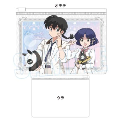 TVアニメ『らんま1/2』ぬいぐるみといっしょTSUTAYA POP UP SHOP　フラットポーチ