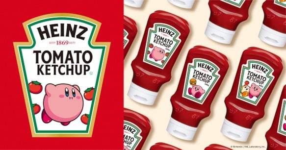 「星のカービィ×ハインツ」コラボパッケージのケチャップ発売決定！限定キーホルダーが当たるキャンペーンも◎