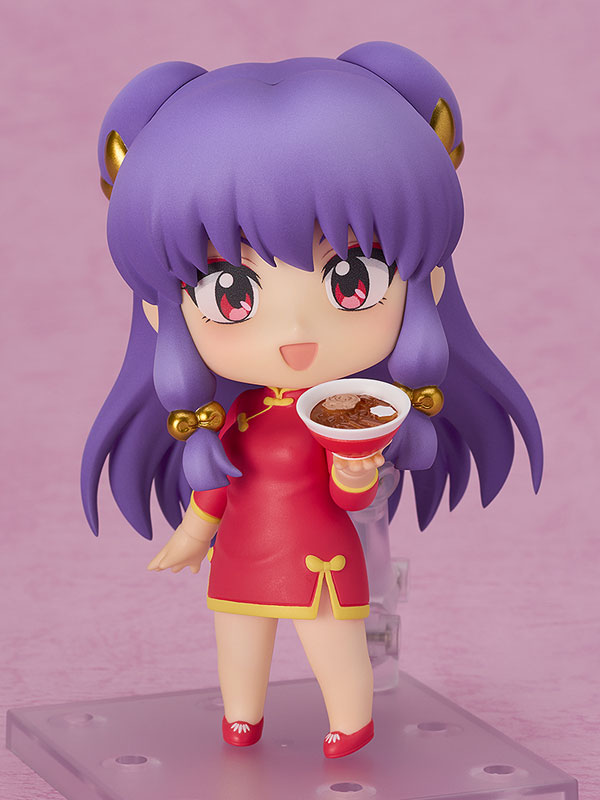 TVアニメ『らんま1/2』シャンプーがねんどろいど化!笑顔などの表情3種・ラーメンパーツが付属