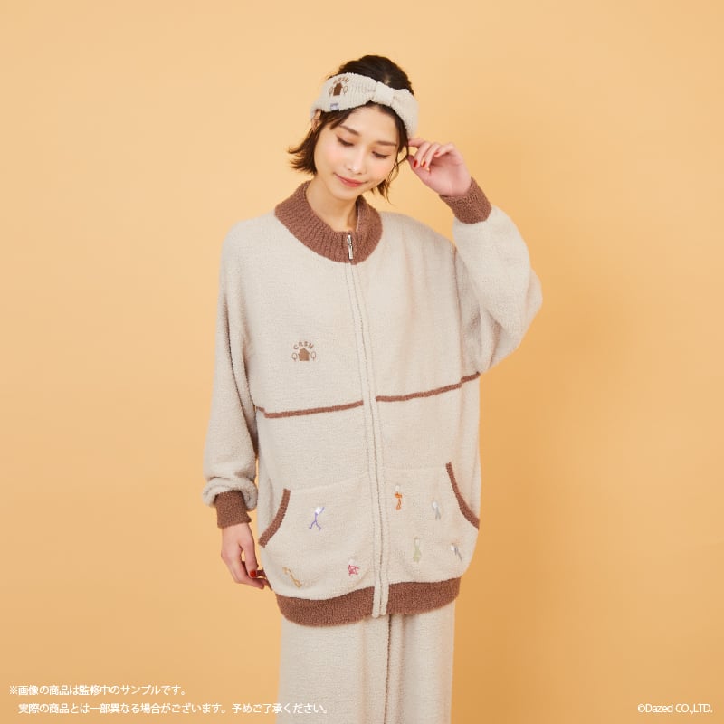 「カリスマ×Palude」ジップアップカーディガン