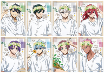 「TVアニメ『ブルーロック』アニメイトフェア2025 ～flower crown～」フェア第1弾特典：ブロマイド（全8種）