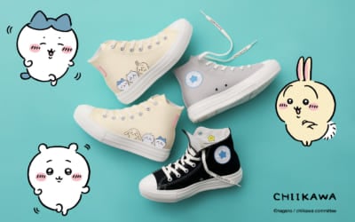 「ちいかわ×コンバース」コラボシューズ ALL STAR LIGHT PLTS PT HI / CHIIKAWA