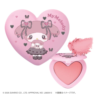 「サンリオ×Pon de Couleur」コラボコスメ マイメロディ「きゅんとおひめさまピンク」