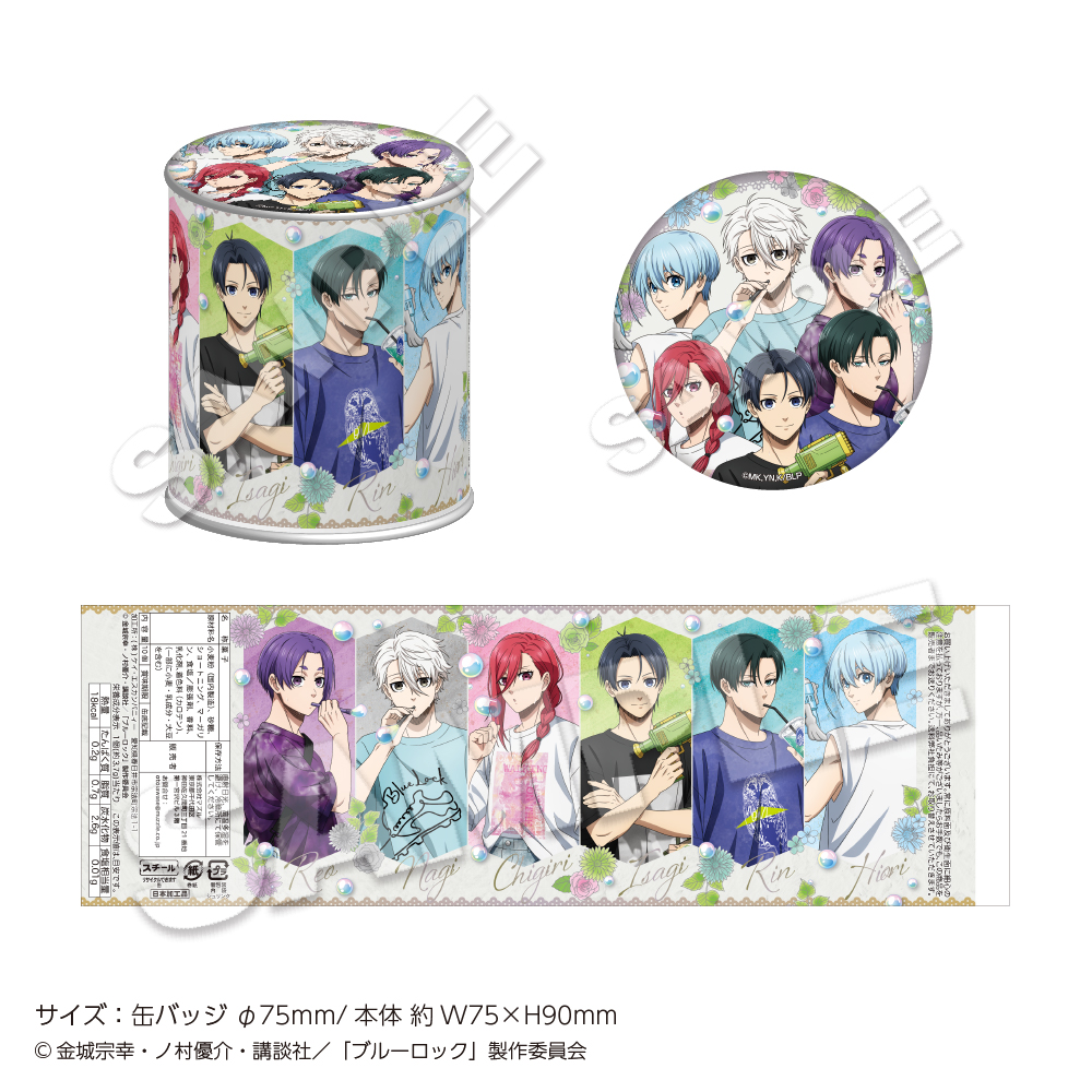 TVアニメ『ブルーロック』POP UP SHOP & CAFE 缶クッキー シャボン玉