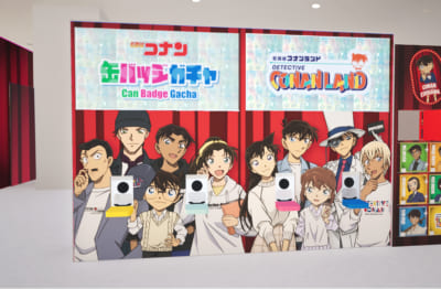 「名探偵コナンランド」缶バッジガチャ