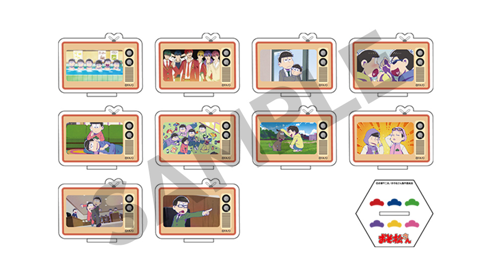 「おそ松さん×ホテル湖龍」ミニアクリルスタンド