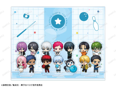 「黒子のバスケ×ラウンドワン」集合 ちびキャラ アクリルジオラマ（全1種）