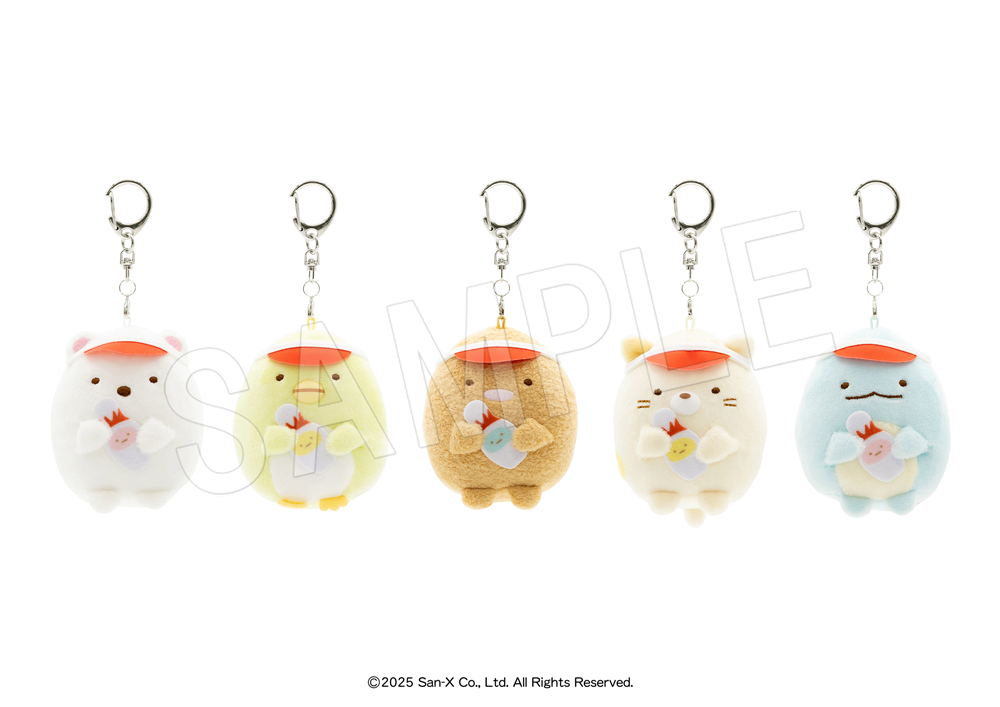 「すみっコぐらし×ラウンドワン」コラボキャンペーン ぶらさげぬいぐるみ ラウンドワンver.