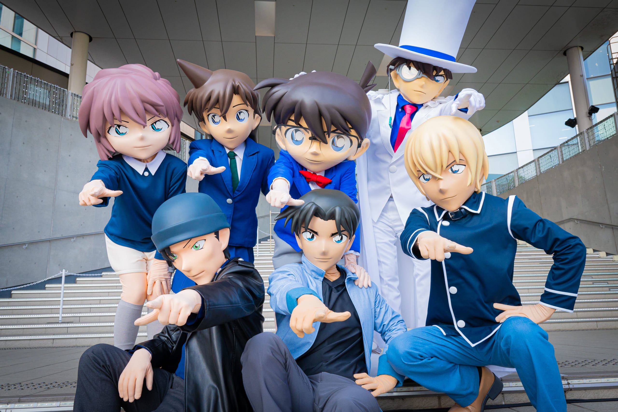 「名探偵コナンランド」キャラクター撮影会