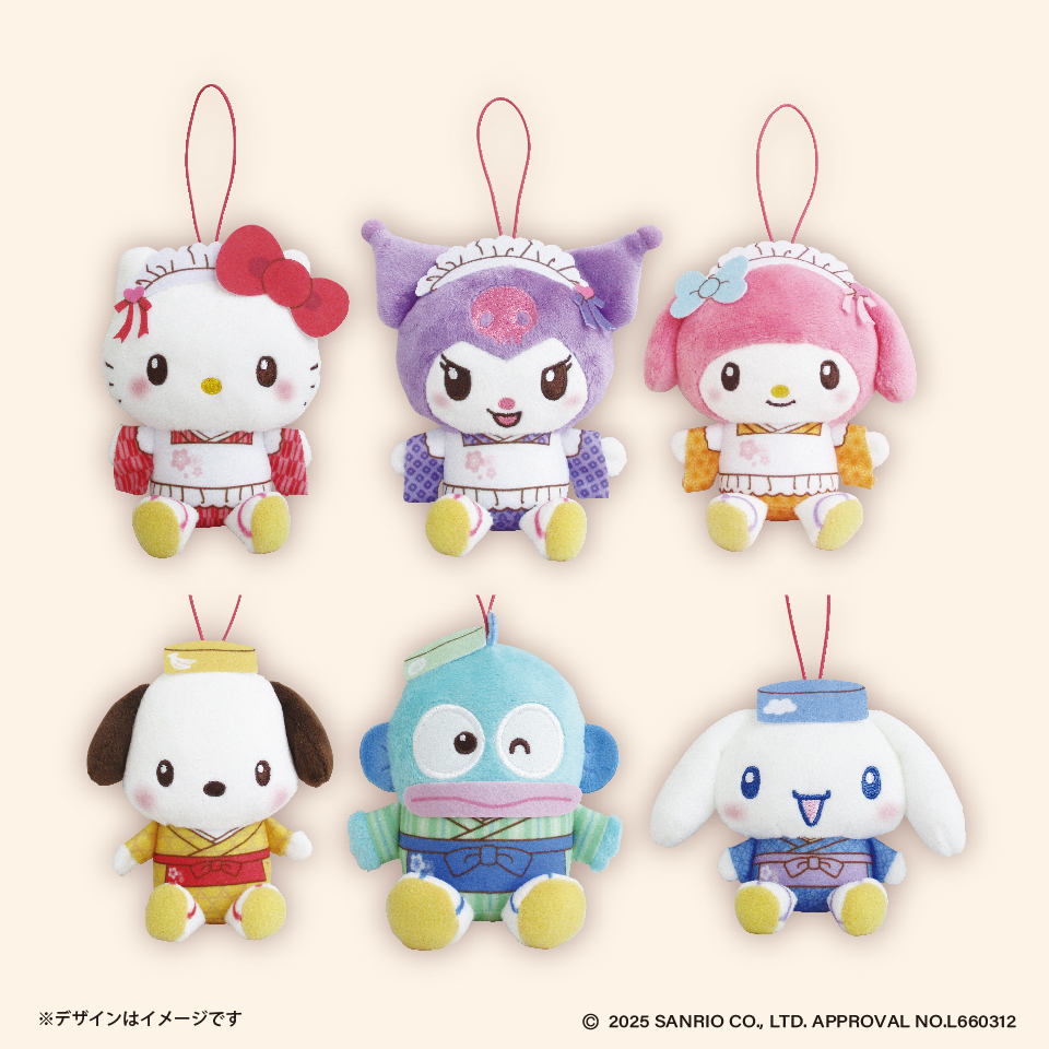 「サンリオキャラクターズ×GiGO」和菓子ティータイムキャンペーン キャラマスコット