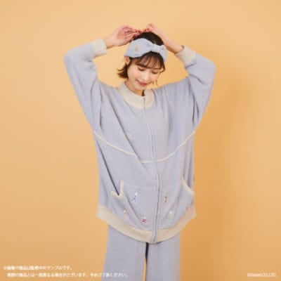 「カリスマ×Palude」ジップアップカーディガン