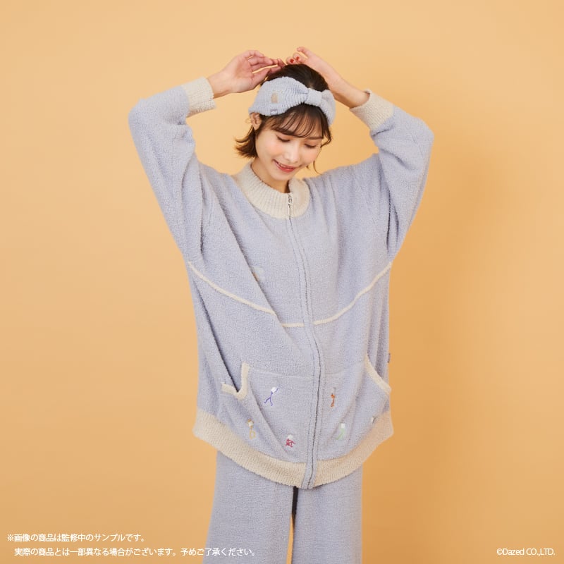 「カリスマ×Palude」ジップアップカーディガン
