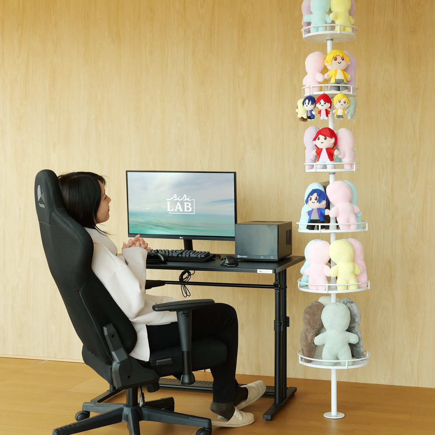 「ぬいタワー LBR-350」使用イメージ