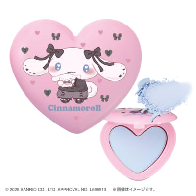 「サンリオ×Pon de Couleur」コラボコスメ シナモロール「ふわふわあおぞらブルー」
