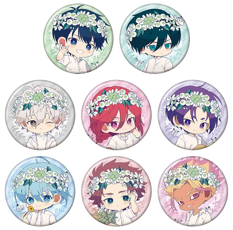 「TVアニメ『ブルーロック』アニメイトフェア2025 ～flower crown～」キャラバッジコレクション