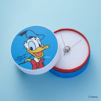 「ディズニー×サマンサティアラ」ドナルドダックコラボジュエリー オリジナルジュエリーボックス