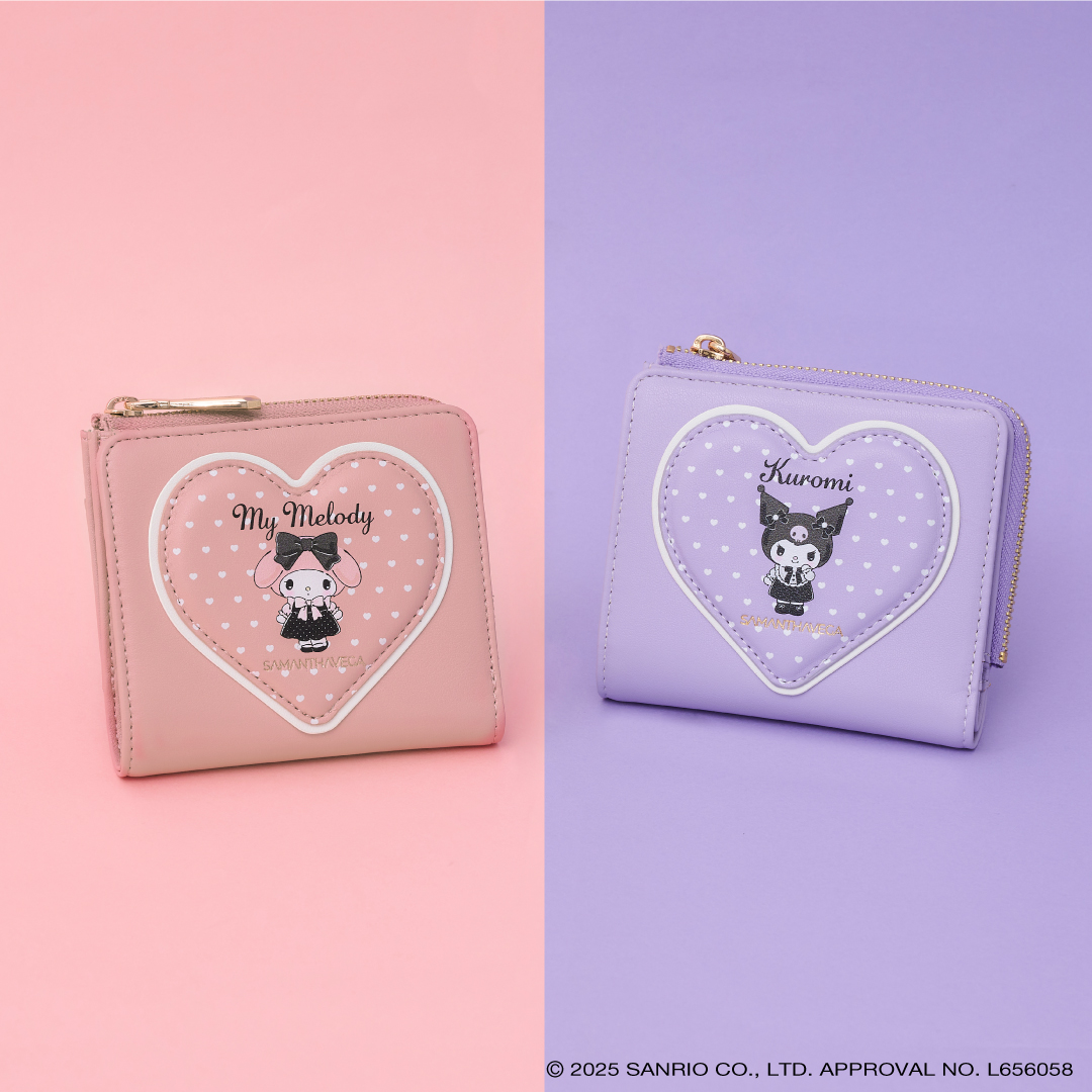 「サンリオ×サマンサベガ」コラボ商品 折財布