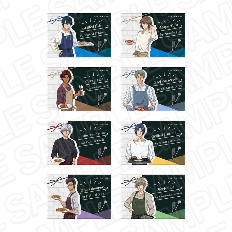 「新テニスの王子様 POP UP SHOP」スクエアマグネット（ブラインド） 手料理ver.
