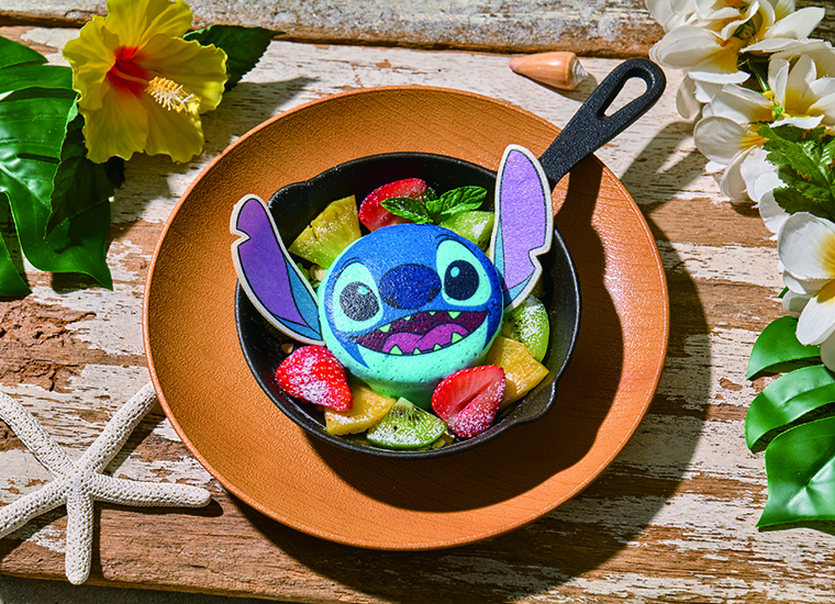 「スティッチ」OH MY CAFE ハワイアンパンケーキ