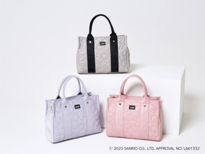 「サンリオ×grove」リトルツインスターズコラボ　Lee別注 星キルティングトートバッグ