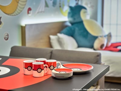 「ポケモンルーム」モンスターボールモチーフの食器
