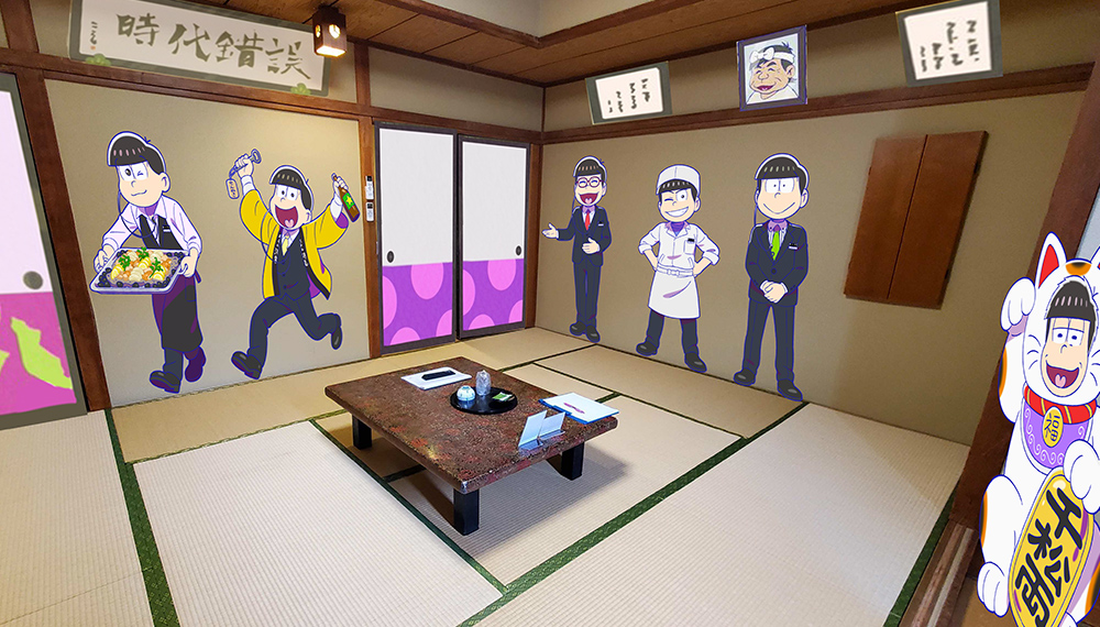 「おそ松さん×ホテル湖龍」スタンダードルーム