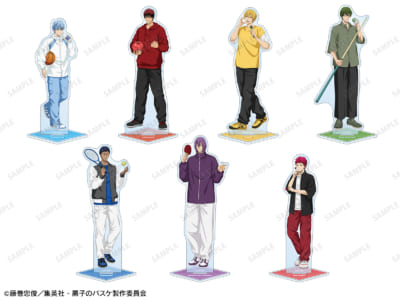 「黒子のバスケ×ラウンドワン」BIGアクリルスタンド（全7種）