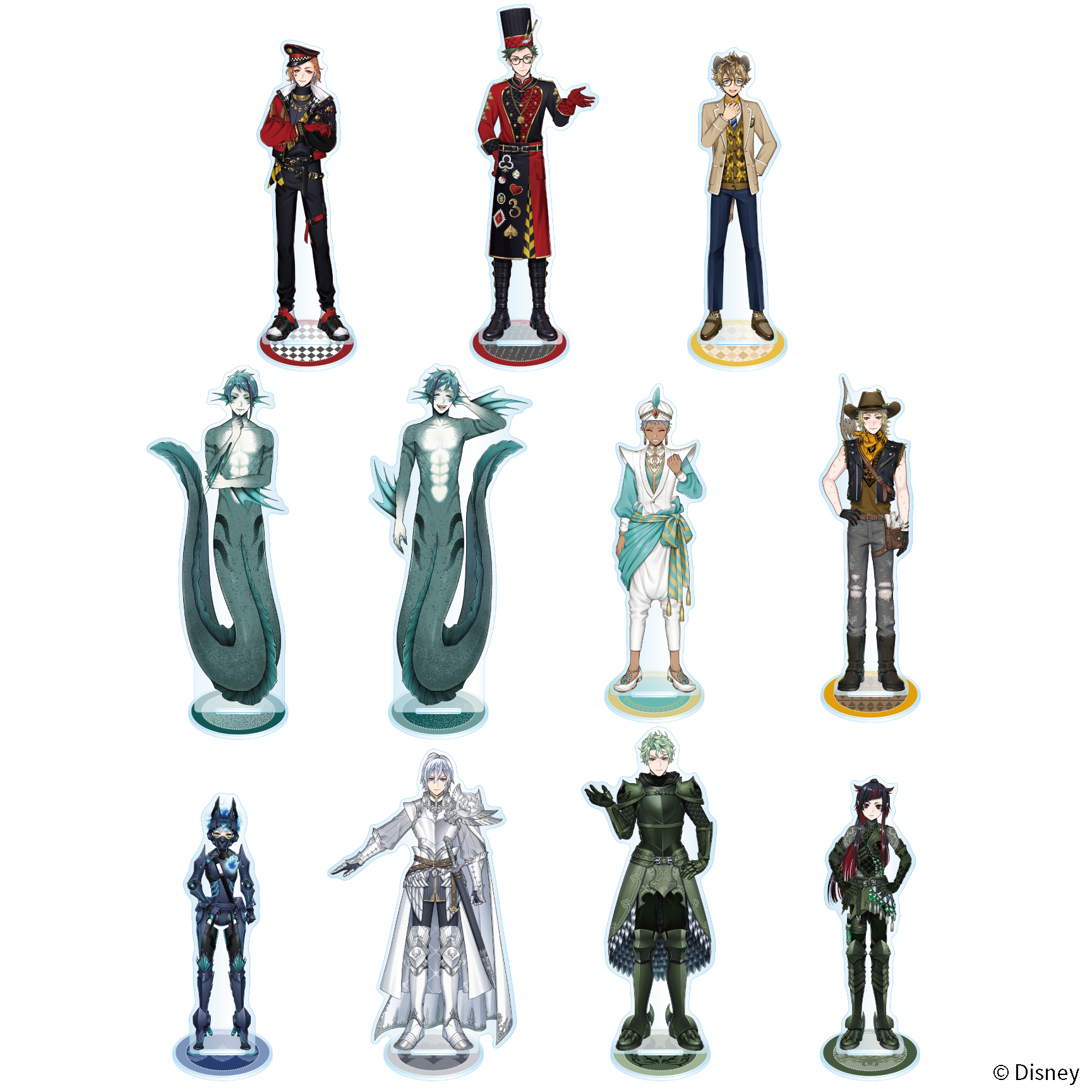 「ツイステッドワンダーランド展 Seasonal Memories」アクリルスタンド（7章実装SSRカード）