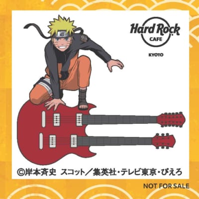 「ナルト×ハードロックカフェ」特典：オリジナルステッカー
