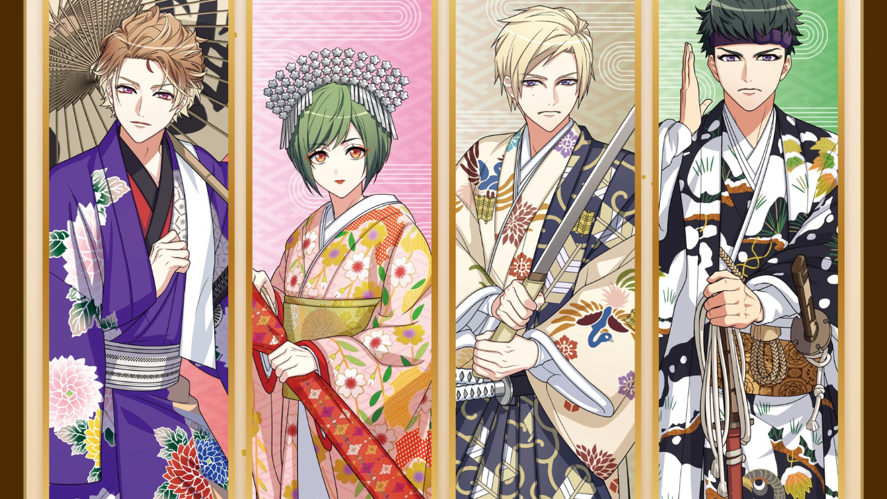 「A3!×歌舞伎」ポップアップショップが開催決定！至・幸・左京・丞の描き下ろしイラスト＆全24名の和装ミニキャラ展開