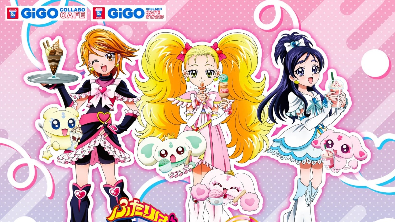「ふたりはプリキュア Max Heart×GiGO」池袋でコラボカフェ開催決定！全国9ヶ所でカフェスタンドも展開