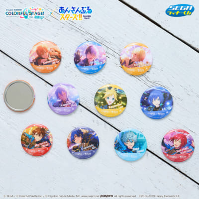「あんスタ×プロセカ」セガ ラッキーくじ D賞：缶ミラー