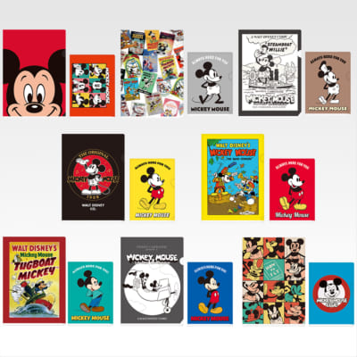 一番くじ「Disney FANTASIA 85th Anniversary Memories of Mickey」G賞：Mickey Memorial クリアファイルセット