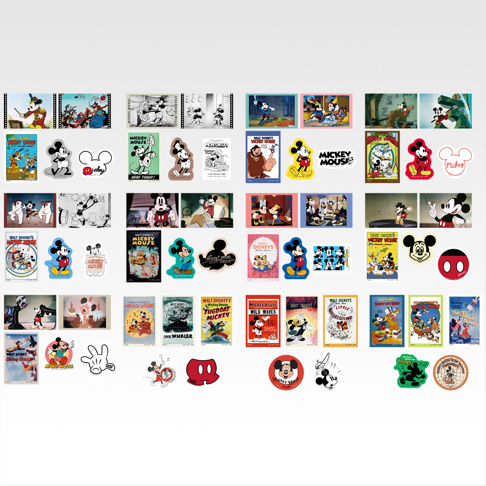 一番くじ「Disney FANTASIA 85th Anniversary Memories of Mickey」H賞：Mickey 名シーン＆ダイカットステッカーセット